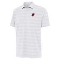 Miami Heat Antigua White Tunnel Polo