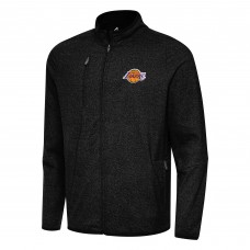 Кофта на молнии Los Angeles Lakers Antigua Hold-Up Tri-Blend - Heather Black