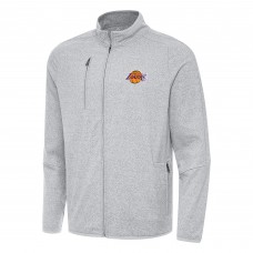 Кофта на молнии Los Angeles Lakers Antigua Hold-Up Tri-Blend - Heather Gray