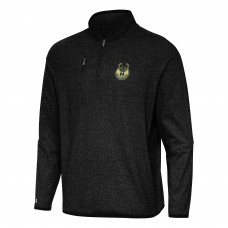 Кофта на короткой молнии Milwaukee Bucks Antigua Certain - Heather Black