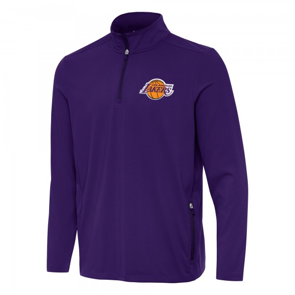 Кофта на короткой молнии Los Angeles Lakers Antigua Perilous - Purple