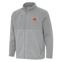 Кофта на молнии Los Angeles Lakers Antigua Daily Fused - Gray