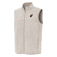 Жилетка Miami Heat Antigua Oatmeal Fortune