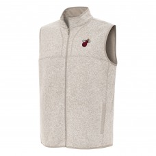 Жилетка Miami Heat Antigua Oatmeal Fortune