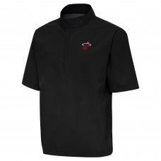 Ветровка на короткой молнии Miami Heat Antigua Black Brisk