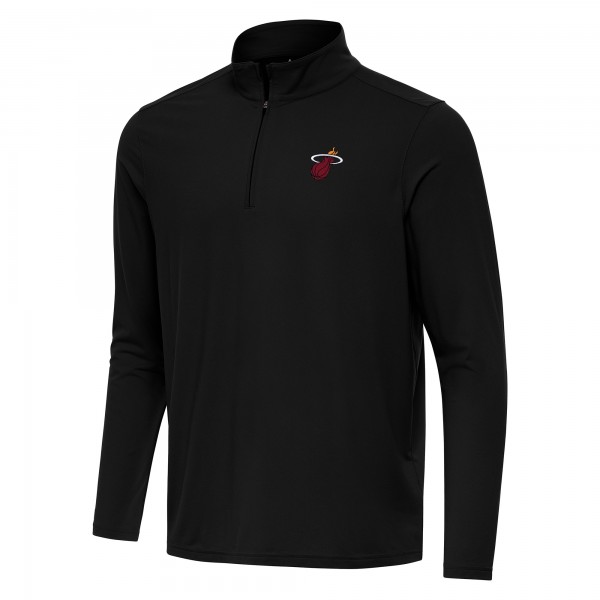 Кофта на короткой молнии Miami Heat Antigua Black Intent