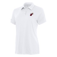 WoMiami Heat Antigua White Reprocess Polo