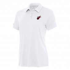 WoMiami Heat Antigua White Reprocess Polo