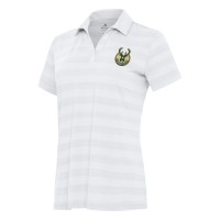 Поло Milwaukee Bucks Antigua Womens Tunnel - White