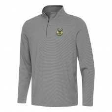 Кофта на короткой молнии Milwaukee Bucks Antigua Twine - Black
