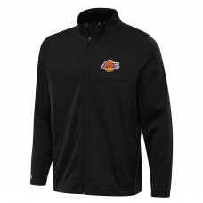 Кофта на молнии Los Angeles Lakers Antigua Links 2 Golf - Black