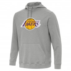 Толстовка Los Angeles Lakers Antigua Cloud - Heather Gray