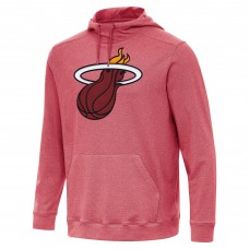 Толстовка Miami Heat Antigua Heather Red Cloud