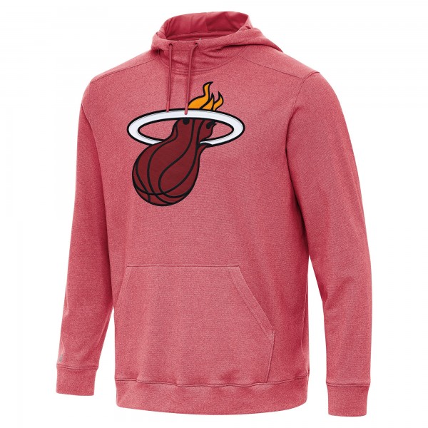 Толстовка Miami Heat Antigua Heather Red Cloud