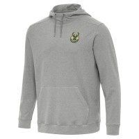 Толстовка Milwaukee Bucks Antigua Cloud - Heather Gray