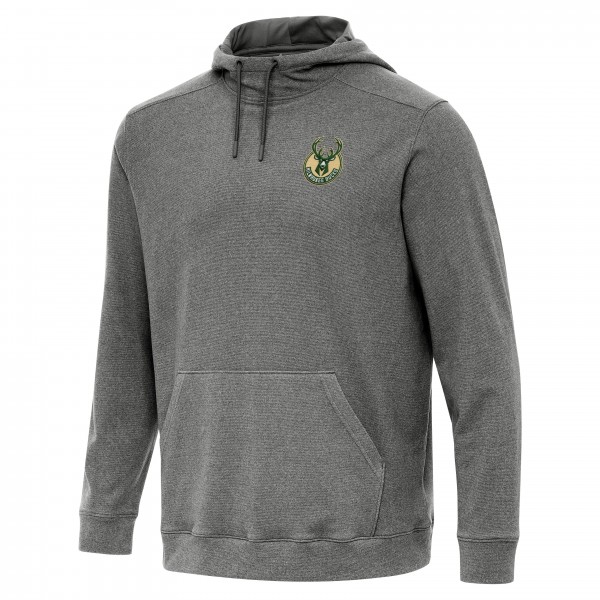 Толстовка Milwaukee Bucks Antigua Cloud - Heather Black
