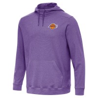 Толстовка Los Angeles Lakers Antigua Heather Purple Cloud