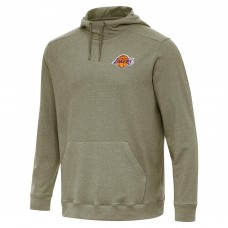 Толстовка Los Angeles Lakers Antigua Cloud - Heather Olive