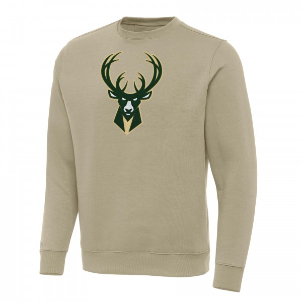 Кофта Milwaukee Bucks Antigua Victory Crewneck - Khaki