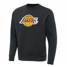 Кофта Los Angeles Lakers Antigua Victory Crewneck - Charcoal