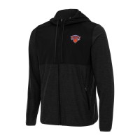 Толстовка на молнии New York Knicks Antigua Sway - Black