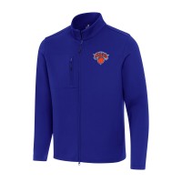 Кофта на молнии New York Knicks Antigua Objection Double-Peached - Blue