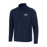 Oklahoma City Thunder Antigua Navy Insider Quarter-Zip Top