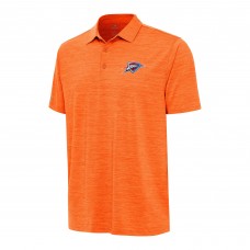 Поло Oklahoma City Thunder Antigua Heather Orange Layout