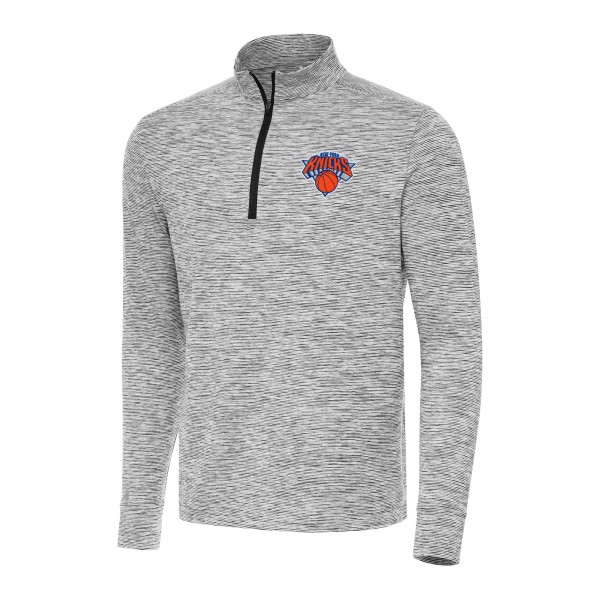 Кофта на короткой молнии New York Knicks Antigua Cause - Black