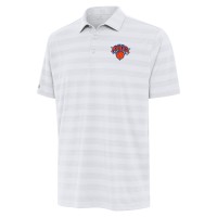 New York Knicks Antigua White Tunnel Polo