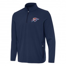 Кофта на короткой молнии Oklahoma City Thunder Antigua Navy Perilous