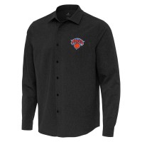 Рубашка New York Knicks Antigua Exposure Woven - Black