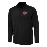 Кофта на короткой молнии New York Knicks Antigua Reprocess - Black