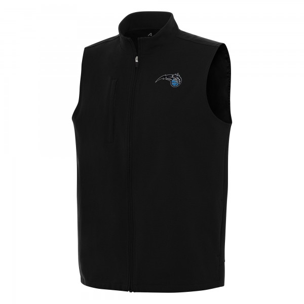 Orlando Magic Antigua Black Regard Full-Zip Vest