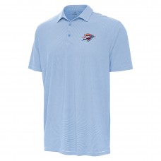 Поло Oklahoma City Thunder Antigua Powder Blue Twine