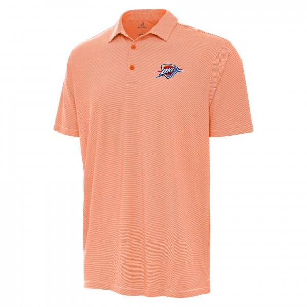Поло Oklahoma City Thunder Antigua Orange Twine