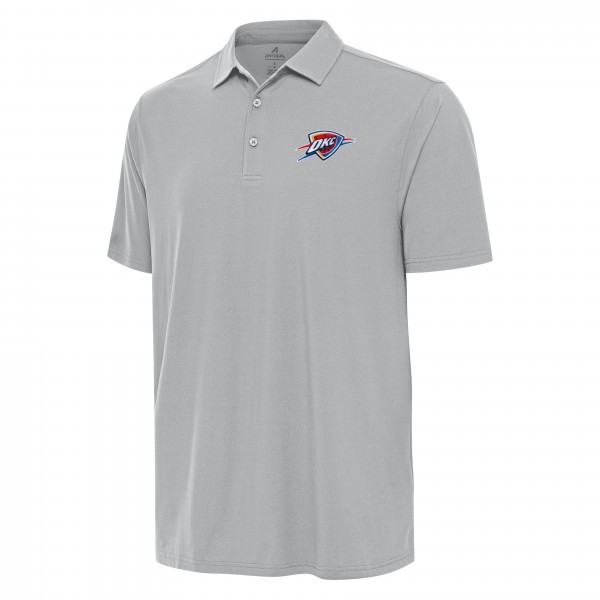 Поло Oklahoma City Thunder Antigua Gray Era