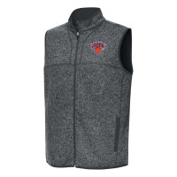 Жилетка New York Knicks Antigua Fortune - Heather Charcoal