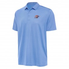 Поло Oklahoma City Thunder Antigua Powder Blue Ellipse