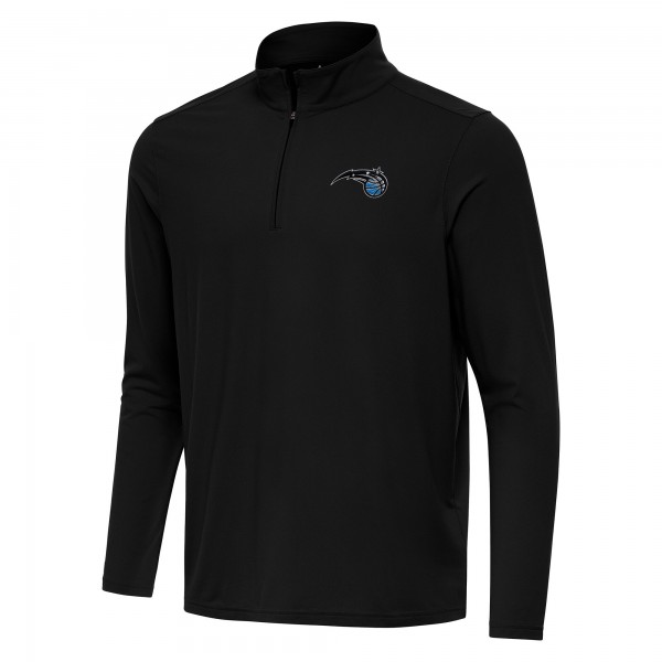 Orlando Magic Antigua Black Intent Quarter-Zip Top