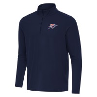 Oklahoma City Thunder Antigua Navy Intent Quarter-Zip Top
