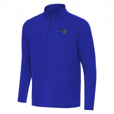 Orlando Magic Antigua Royal Intent Quarter-Zip Top