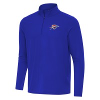 Oklahoma City Thunder Antigua Royal Intent Quarter-Zip Top