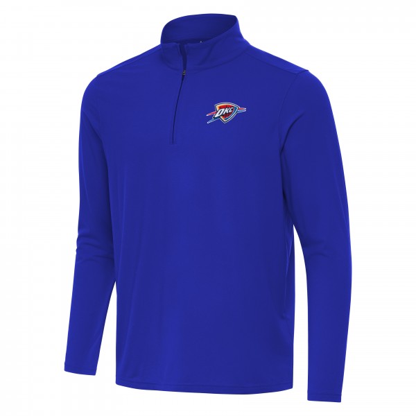 Oklahoma City Thunder Antigua Royal Intent Quarter-Zip Top