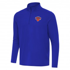 Кофта на короткой молнии New York Knicks Antigua Intent - Royal