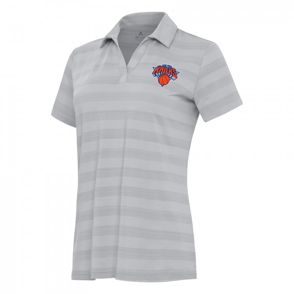 Поло New York Knicks Antigua Womens Tunnel - Gray