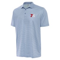 Philadelphia 76ers Antigua Aqua/White Rings Polo
