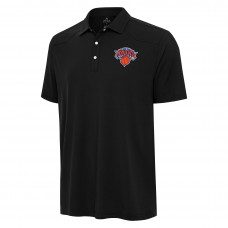New York Knicks Antigua Black Western Polo