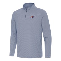 Кофта на короткой молнии Oklahoma City Thunder Antigua Navy Twine