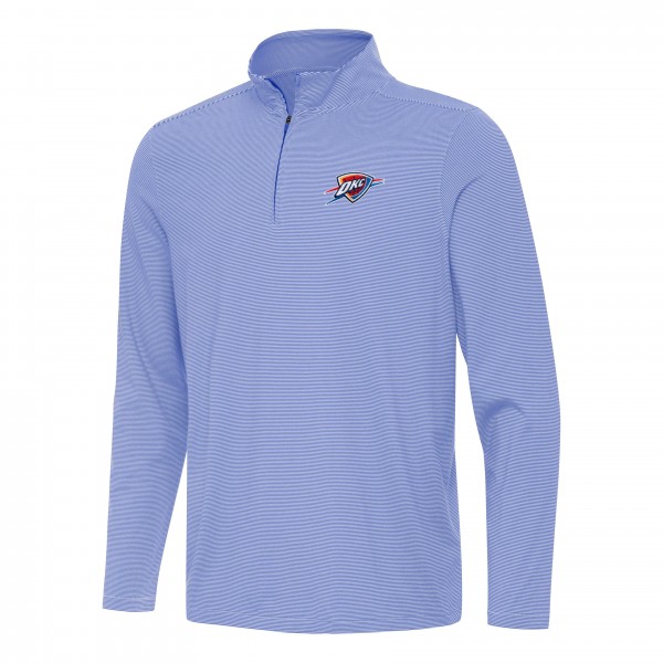 Oklahoma City Thunder Antigua Royal Twine Quarter-Zip Top
